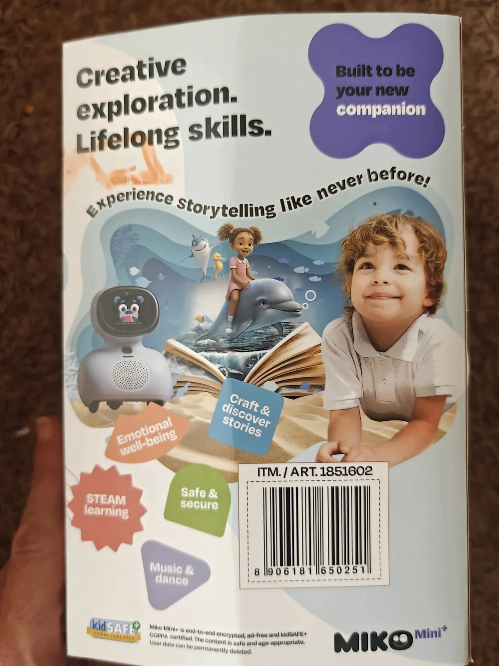 Miko Mini+ AI Powered Kid-Safe Robot